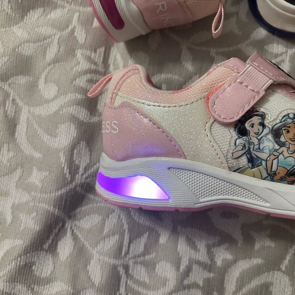 Kids Pink and Black Shoes - Picture 3 of 4
